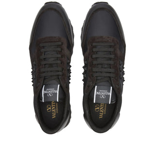 Valentino Rockrunner Rockstud Trainer Black