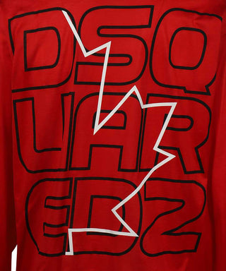 DSquared2 Techno Leaf LS T-Shirt