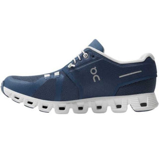 On Running Cloud 5 Trainers Denim White