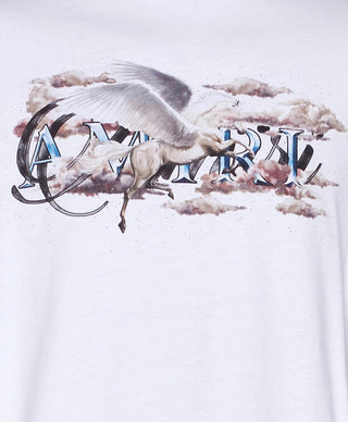 Amiri Pegasus Script Logo T-Shirt
