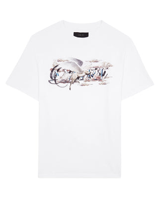 Amiri Pegasus Script Logo T-Shirt